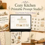 Cozy Kitchen Printable Prompt Studio Review 2026 & Bonuses
