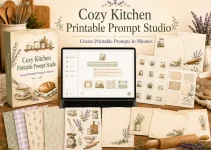 Cozy Kitchen Printable Prompt Studio Review 2026 & Bonuses