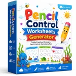 Pencil Control Worksheets Generator Review – Bonuses for KDP