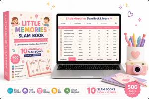 Slam Book For Kids Review 2026 – Is This $5 Canva Bundle Worth It? Slam Book For Kids Review 2026 – Is This $5 Canva Bundle Worth It?