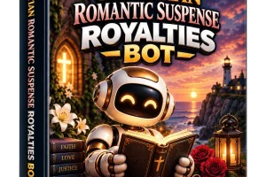Christian Romantic Suspense Royalties Bot Review – Beginner-Friendly AI Tool for Faith-Based Fiction