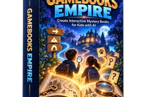 GameBooks Empire Review 2026: Create Replayable AI Mystery Gamebooks for Kids