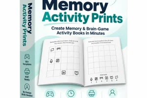 Memory Activity Prints Review 2026, App Demo, Bonuses for KDP