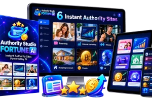 Authority Studio Fortune AI Review: Launch 6 Done-for-You Niche Websites With Content and AI Tools