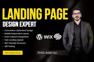 Design The Best Landing Page On Squarespace Wix WordPress Review 2026