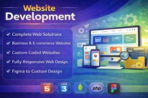 Build Responsive Website And Do Custom Development Review