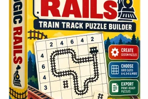 Logic Rails Review: Create Unique Train Track Puzzle Books for Amazon KDP